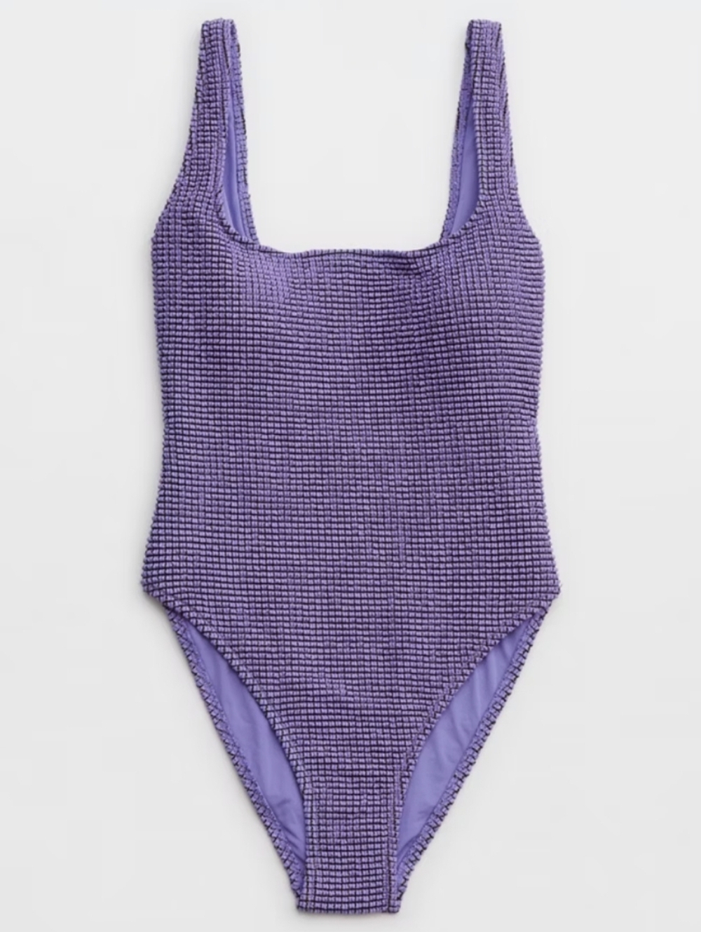 Aerie Lurex Crinkle Babewatch One Piece Swimsuit